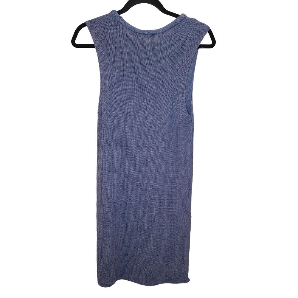 Harve Benard Sweater Womens Small Purple Tunic Sleeveless Longline Casual Ladies - Picture 2 of 12